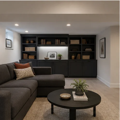 Prototype concept for Basement living space